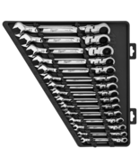 Milwaukee Tool 15pc Flex Head Ratcheting Combination Wrench - 144 ratche... - $475.49