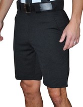 Smitty | FBS-171 | Football &amp; Lacrosse Referee Shorts | Solid Black | Po... - £35.83 GBP