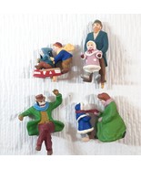 MR CHRISTMAS HOLIDAY SKATERS POND Replacement part man woman girl boy sl... - $10.00
