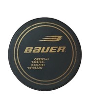 Vintage Bauer Hockey Puck Made in Canada - Lindsay - £15.02 GBP