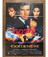 *GOLDENEYE (1995) Pierce Brosnan James Bond 007 German A1 Poster Great G... - $150.00