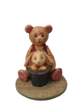 Rare Thread Bears by Jim Shore Alex &quot;Hat Trick&quot; Ltd Edition 1747/10,000 w/Box - £62.92 GBP