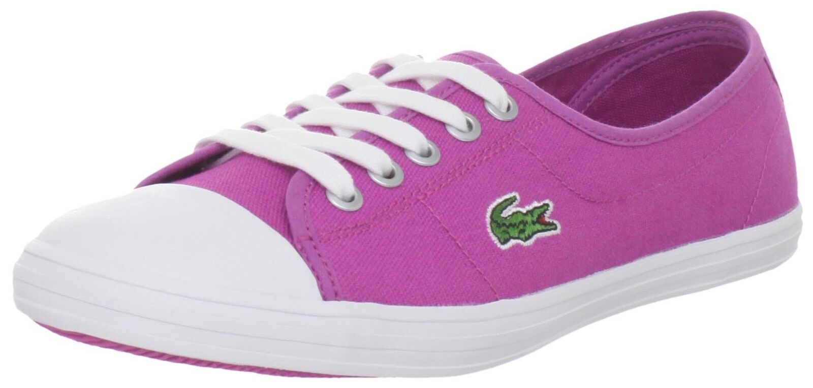 Lacoste Girls Kids Ziane Sneaker Pink Size 1.5 - $49.79