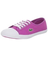 Lacoste Girls Kids Ziane Sneaker Pink Size 1.5 - £39.15 GBP