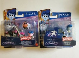 New Disney Pixar Onward Minis Ian Lightfoot &amp; Guinevere + Sprites &amp; Moto... - £17.10 GBP