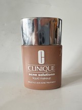 Clinique Acne Solutions Liquid Makeup Shade "18 Fresh Cream Caramel" 1oz NWOB - $19.79