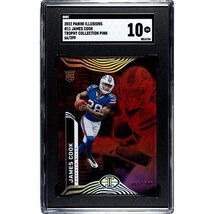 2022 Illusions Trophy Collection James Cook* RC Pink 66/399 NFL Bills #1... - $69.29