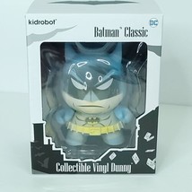 Kidrobot DC WB Batman Classic Collectible Vinyl Dunny 5&quot; BRAND NEW - £15.63 GBP