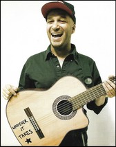 RATM Tom Morello Whatever it Takes Ibanez acoustic guitar pin-up photo - £3.38 GBP