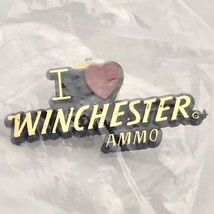 I Love Heart Winchester Arms Vintage Pin sealed New in original package - £9.43 GBP