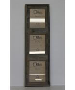 8x10 -2&quot; wide Rustic Barn Wood Vertical Triple Opening Frame - $64.98
