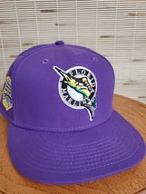 Club exclusive 7-5/8 Florida Marlins fitted purple &amp; pink uv - £37.47 GBP