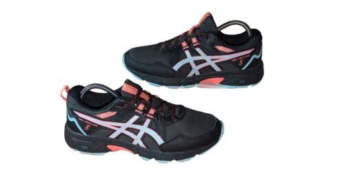 Primary image for ASICS Womens 10W Gel-Venture 8 Trail Running Shoe Black/Clear Blue 1012A708-008