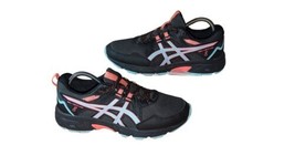 ASICS Womens 10W Gel-Venture 8 Trail Running Shoe Black/Clear Blue 1012A708-008 - £26.57 GBP