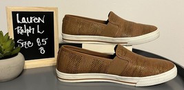 Lauren Ralph Lauren Jinny Woven Slip On Sneaker Size 8.5B - $32.00