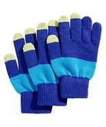 MSRP $35 INC International Concepts Inc Pair +1 Tech Glove Set Blue One ... - $19.48 CAD