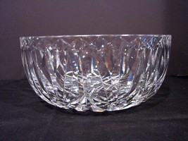 Older Waterford Cut Crystal Bowl with Diamond Pattern - £147.05 GBP