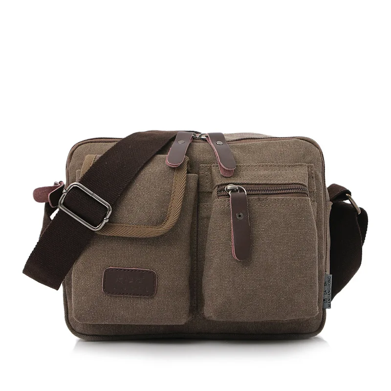 Autumn New Canvas Bag Men&#39;s Shoulder Bags Retro Casual Messenger Bag men... - $44.71