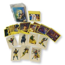 VTG 80s/90s Art Adams X-Men Cards Jim Lee Tattoos &amp; Series Stickers 100+ Pcs EUC - £23.15 GBP