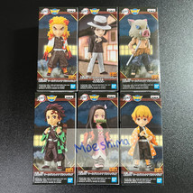 Demon Slayer Figure Kimetsu no Yaiba WCF World Collectible Figure Full 6 PC Set - £21.15 GBP