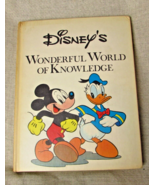 Vintage Disney s Wonderful World Of Knowledge Book [No 20] - $13.15