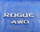 2008-2013 NISSAN ROGUE SL AWD REAR LID EMBLEM LOGO BADGE USED OEM - £13.36 GBP