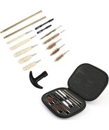 Gun Cleaning Kit 16pc Universal for .22 38 40 44 45 357 Cal 9mm Hand Gun... - $319.60 MXN