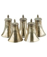 Argent Sterling Lot De 5 Salt &amp; Pepper Shakers - $6,596.90 MXN
