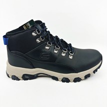 Skechers Outdoor Selmen Marzo Black Mens Leather Hiking Boots - £58.94 GBP