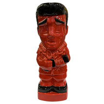 Elvis Presley Blue Hawaii Red Tiki Mug Figure Statue - $56.99