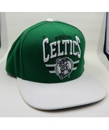 Boston Celtics Embroidered Mitchell and Ness Hardwood Classics Snapback Hat - £19.53 GBP