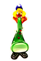 1950 Murano Avem Pair Lady Man King Queen Woman Couple Figurine Gold Glass - $485.09