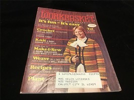 Workbasket Magazine May 1977 Crochet Striped Jacket and Vest, Knit Baby Afghan - $7.50