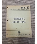 Vintage 1967 U.S. Army FM 57-35 Airmobile Operations Field Manual - $345.45 MXN