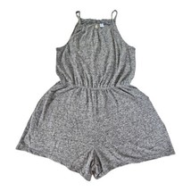 Old Navy Romper Women&#39;s Medium Gray One Piece Outfit Tank Top - £19.20 GBP
