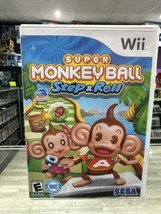 Super Monkey Ball: Step &amp; Roll (Nintendo Wii, 2010) CIB Complete Tested! - £8.62 GBP