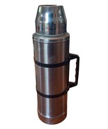 Uno Vac 2 Quart Thermos Unbreakable Stainless Steel Vacuum Bottle 14&quot; 30... - $469.46 MXN