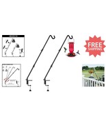 Heavy Duty 2 Pack Bird Feeder Hangers for Deck - Adjustable &amp; Rust-Resis... - $53.45