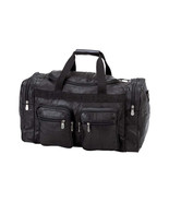 Embassy  Italian Stone Design Genuine Buffalo Leather   Duffle Bag Carry... - $993.74 MXN