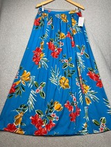 Patrons Of Peace Maxi Skirt Womens Size L High Side Slit Hobo Cottage Prairie - £39.39 GBP