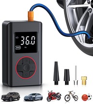 Tire Inflator Portable Air Compressor, Air Pump for Car, 150PSI Portable... - $39.59