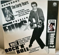 1992 Elvis Presley The Early Years White Rock N Roll DMM LP Russian Disc... - £44.83 GBP