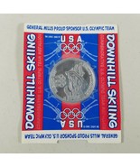 Vintage 1998 Olympic Medallion Downhill Skiing General Mills US New in P... - £6.24 GBP