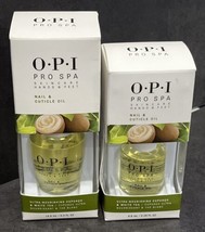 OPI Pro Spa Nail Treatment Nail &amp; Cuticle Oil Ultra Nourishing 0.5 oz &amp; ... - $21.04