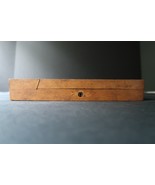 Antique Souvenir Artist Pencil Drawing Puzzle Box w/ Lock &amp; Key Unusual ... - $736.11 MXN