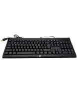 HP KM100 Wired English Keyboard USB Desktop Full Size Quiet Keys Office ... - $37.33 CAD