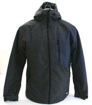 O&#39;Neill Cue Gray Insulated Zip Front Hooded Snow Jacket Men&#39;s NWT - £180.91 GBP