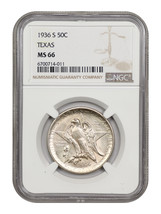 1936-S 50C Texas NGC MS66 - £299.65 GBP