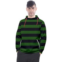 Black and green strip comics villain punk rock metal Pullover sweater hoodie - £38.05 GBP