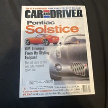 April 2002 Car and Driver Magazine - £8.59 GBP